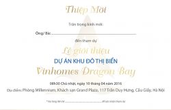 Lễ giới thiệu dự án Vinhomes Dragon Bay